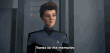 Thanks For The Memories Captain Kathryn Janeway GIF - Thanks For The Memories Captain Kathryn Janeway Star Trek Prodigy GIFs