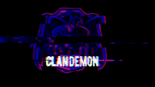 Clan Demon Glitch GIF - Clan Demon Glitch Logo GIFs