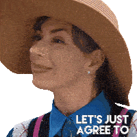 Let'S Just Agree To Disagree Shall We Carol Sticker - Let'S Just Agree To Disagree Shall We Carol Zarqa Stickers
