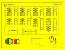 a blueprint of a call center option 3