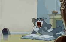 Funny Laugh GIF - Funny Laugh Tom And Jerry GIFs