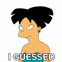 i guessed amy wong lauren tom futurama i supposed