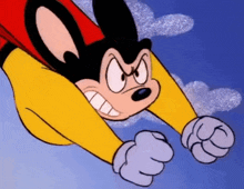 Mighty Mouse Fly GIF - Mighty Mouse Fly Speed GIFs
