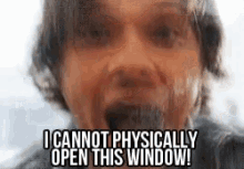 Supernatural Sam Winchester GIF - Supernatural Sam Winchester Cant Open This Window GIFs