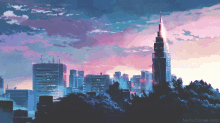 Skyline Anime GIF - Skyline Anime City GIFs
