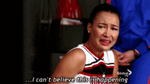 7. Oh My God, That’s Horrible. Are You Devastated?! This Is Awful! GIF - Glee Naya Rivera Unbelievable GIFs