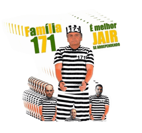 Bolsonaro Corrupto Bolsonaro Traidor Sticker - Bolsonaro Corrupto Bolsonaro Traidor Fora Bolsonaro Stickers