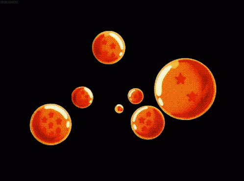 Dragon balls gif