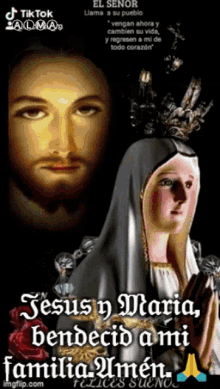 Jesus Y Maria Bendecid GIF - Jesus Y Maria Bendecid Familia GIFs