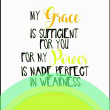 God My Grace GIF - God My Grace Sufficient For You GIFs