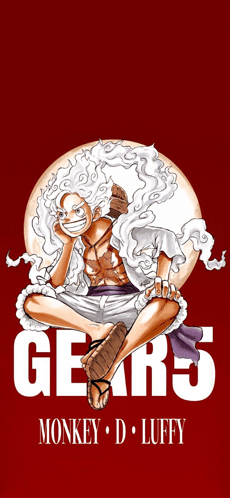 monkey d Luffy gear 5 posters & prints by shieru - Printler