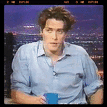 Hugh Grant Confused GIF - Hugh Grant Confused Larry King GIFs