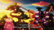 Oden Scabbards GIF - Oden Scabbards One Piece GIFs