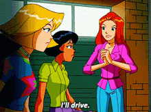 Totally Spies Sam GIF - Totally Spies Sam Ill Drive GIFs