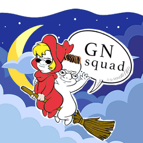 Gn Good Night Sticker - Gn Good Night Zoomer Stickers