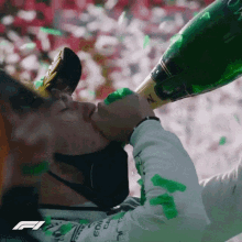 Gasly Champagne GIF - Gasly Champagne Formula1 GIFs