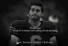 Jay Cutler Just Do It It Dont Care GIF - Jay Cutler Just Do It It Dont Care GIFs