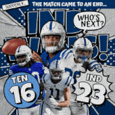 Indianapolis Colts (23) Vs. Tennessee Titans (16) Post Game GIF - Nfl National Football League Football League GIFs