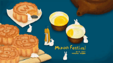 Moon Festival Moon Cakes GIF - Moon Festival Moon Cakes GIFs