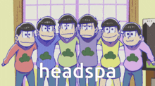 Headspa Osomatsu-san GIF