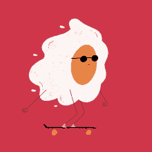 Egg Eggs GIF - Egg Eggs Skateboard GIFs