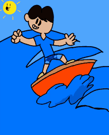 Surfing Waterboy GIF - Surfing Waterboy Swiming GIFs