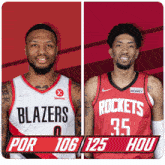 Portland Trail Blazers (106) Vs. Houston Rockets (125) Post Game GIF - Nba Basketball Nba 2021 GIFs