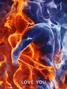 Lovers Fire GIF - Lovers Fire Blue GIFs
