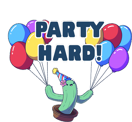 Party Lit Sticker - Party Lit Fiesta Stickers