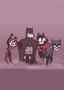 Batman Batgirl GIF - Batman Batgirl Catwoman GIFs