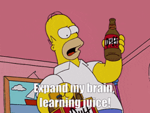 Expand My Brain Learning Juice GIF