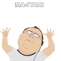 Maiyahi Maiyahu Numa Numa Guy Sticker - Maiyahi Maiyahu Numa Numa Guy South Park Stickers