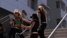 Empire State Of Mind Glee Unholy Trinity GIF - Empire State Of Mind Glee Unholy Trinity Glee Cast GIFs