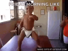 Friday Morning Dancing Baby GIF - Friday Morning Dancing Baby GIFs