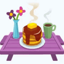 Good Morning Breakfast GIF - Good Morning Breakfast Pancake GIFs