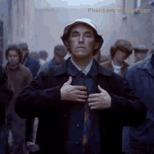 Taking Off The Jacket Maurice Flitcroft GIF - Taking Off The Jacket Maurice Flitcroft The Phantom Of The Open GIFs
