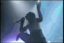 Great Big White World GIF - Marilyn Manson Concert GIFs