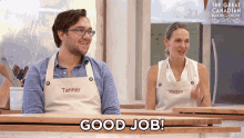 Good Job The Great Canadian Baking Show GIF - Good Job The Great Canadian Baking Show Gcbs GIFs
