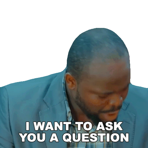 I Want To Ask You A Question Kbrown Sticker - I Want To Ask You A Question Kbrown Kingsley Stickers