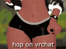 Hop On Vrchat Vrchat GIF