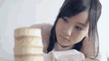 Minami Hoshino 若い子　幼い子　可愛い　悲しい　乃木坂46 星野みなみ GIF - Minami Hoshino Nogizaka46 J Pop GIFs