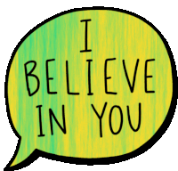I Believe In You Support Sticker - I Believe In You Support