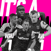 West Ham United F.C. (1) Vs. Aston Villa F.C. (1) Post Game GIF - Soccer Epl English Premier League GIFs