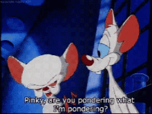 Pinky Are You Pondering GIF - Pinky Are You Pondering GIFs