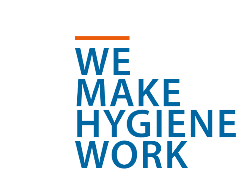 We Make Hygiene Work Animated Text Sticker - We Make Hygiene Work Animated Text Transition Stickers