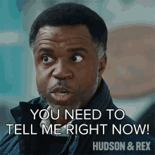 You Need To Tell Me Right Now Supt Joe Donovan GIF - You Need To Tell Me Right Now Supt Joe Donovan Hudson And Rex GIFs