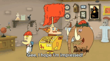 Impress-o-meter GIF - My Science Fiction Project Audie Harrison Cartoon Network GIFs
