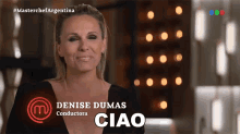 Ciao Denise Dumas GIF - Ciao Denise Dumas Masterchef Argentina GIFs