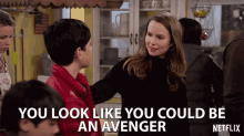 You Look Like You Could Be An Avenger Avenger GIF - You Look Like You Could Be An Avenger Avenger Possibility GIFs