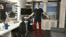 Brendon Urie GIF - Brendon Urie Yoga GIFs
